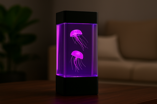 Colorful LED jellyfish night light